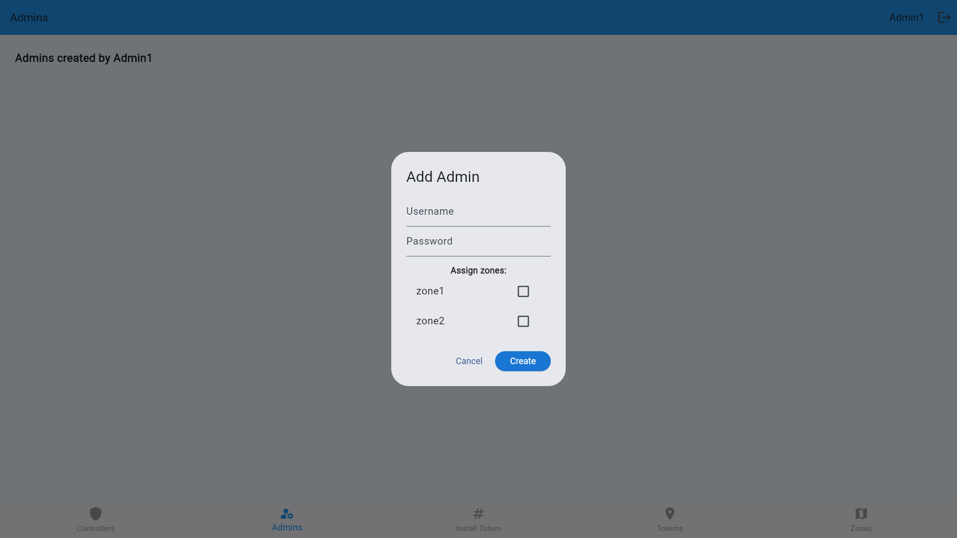Add Admin