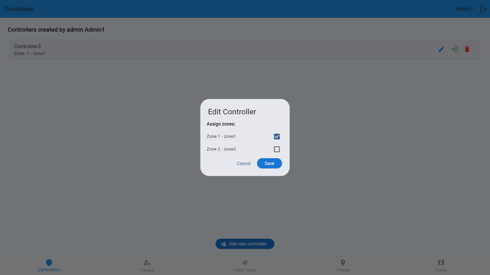 Edit Controller