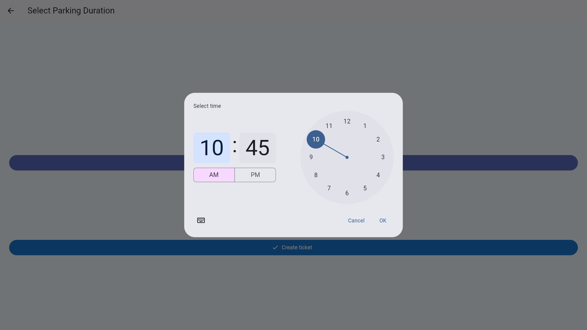 Select Duration