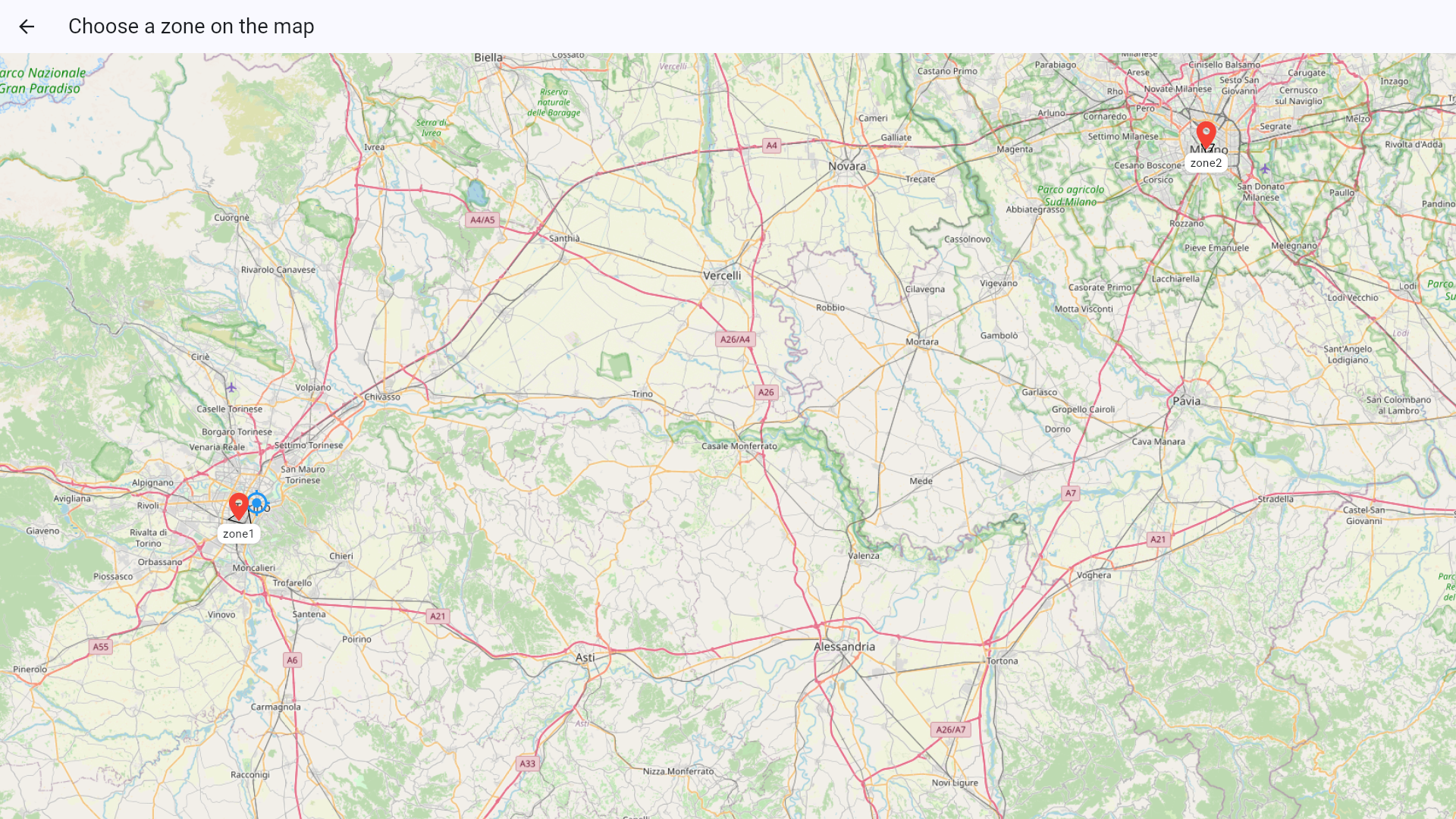 Zone Map