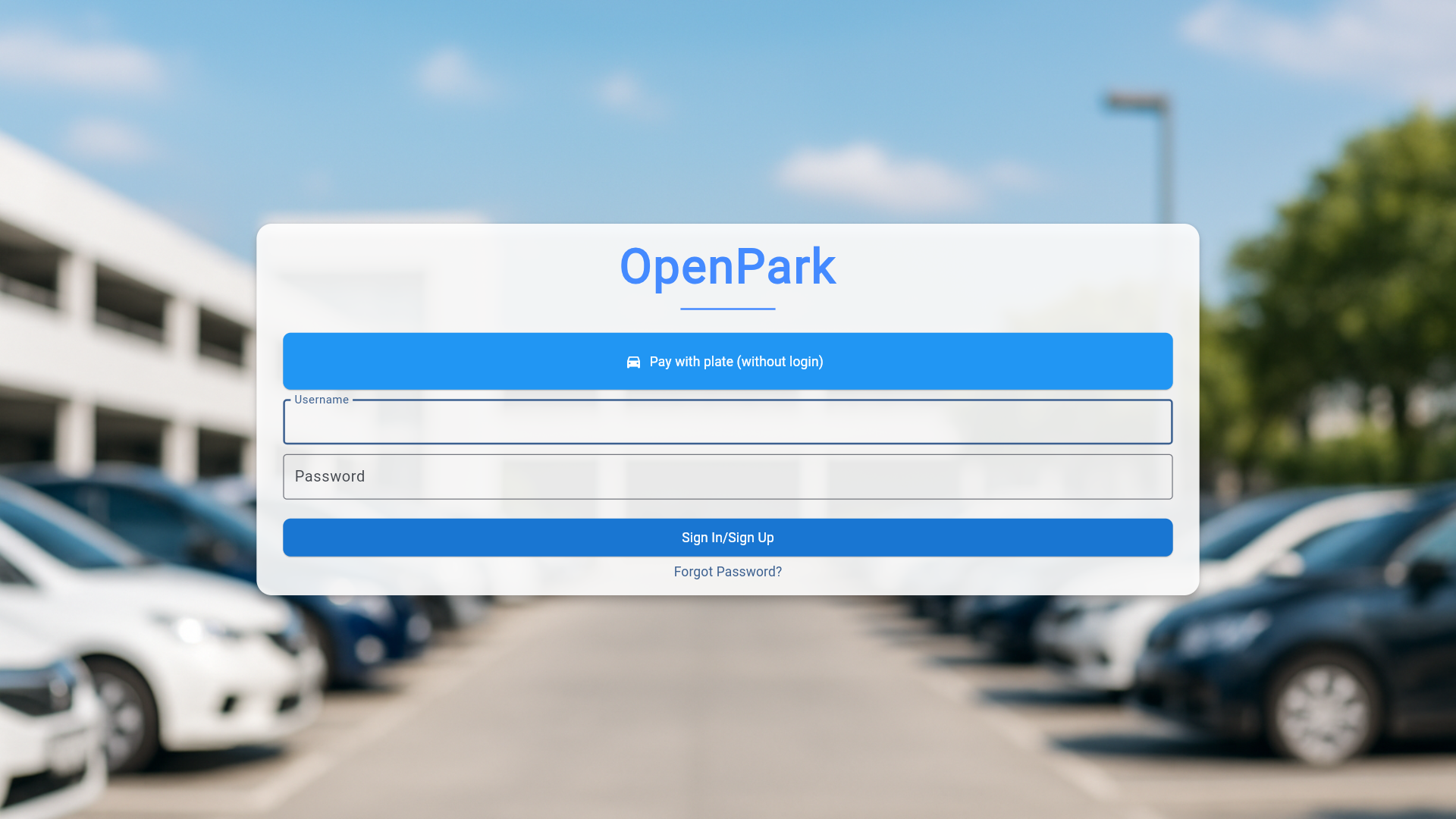Web Interface